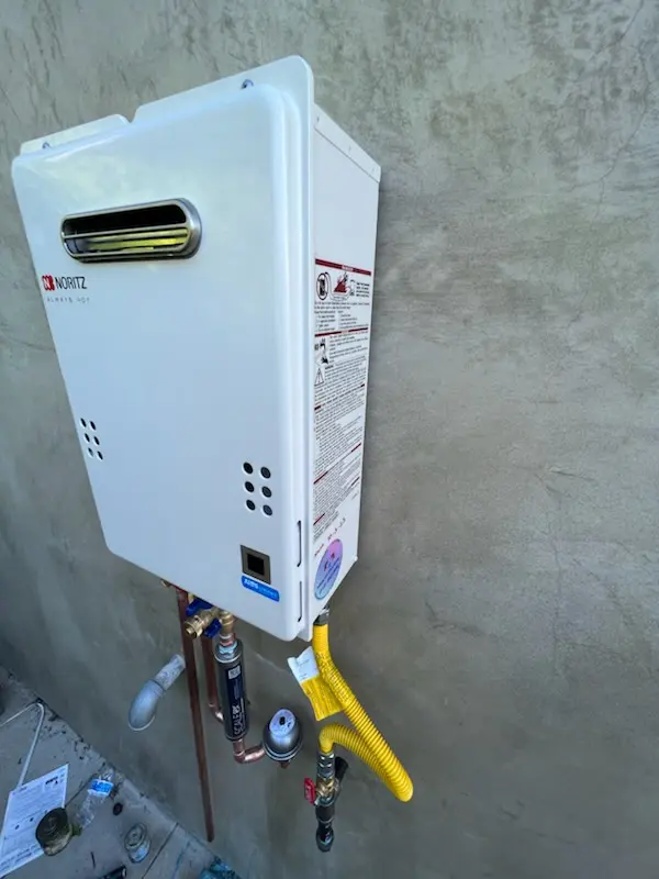 Tankless water heater installation for Virginia Park homes