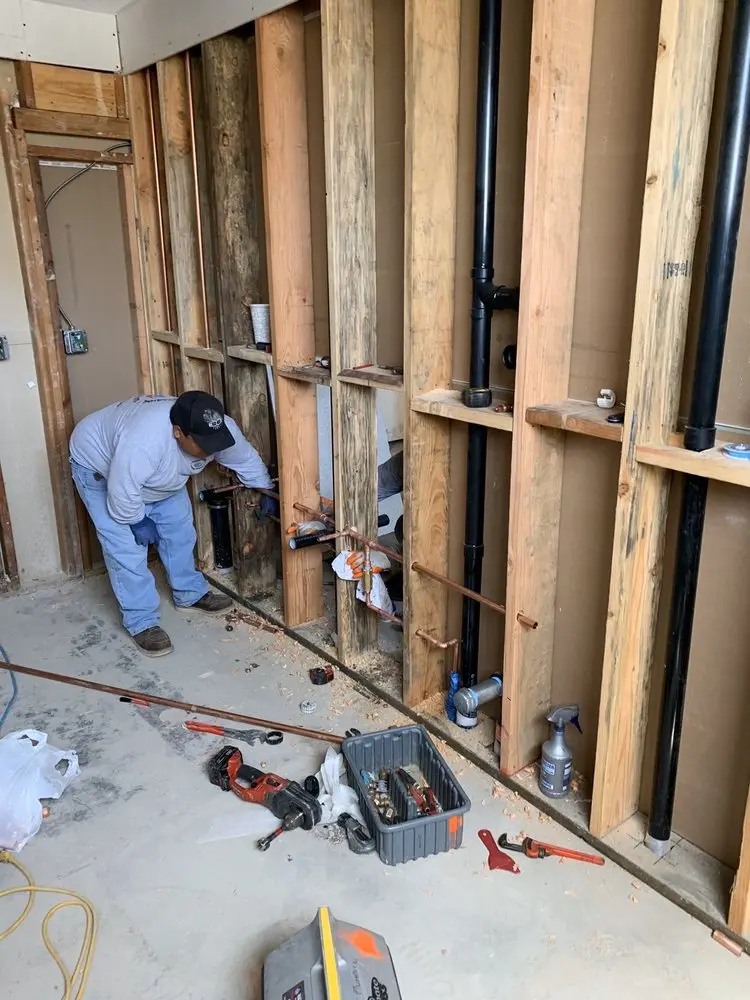 Commercial rough-in plumbing for Water Heater Replacement in Virginia Park